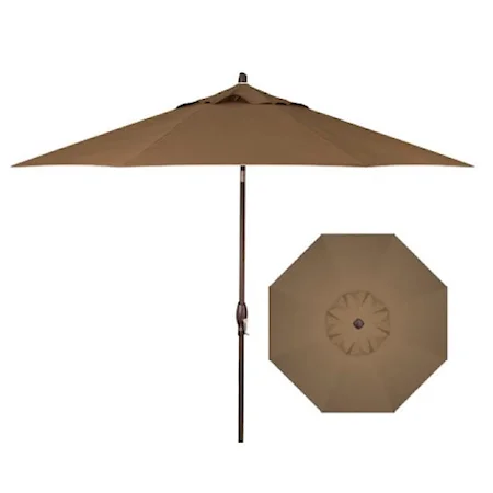 9' Auto Market Tilt Umbrella